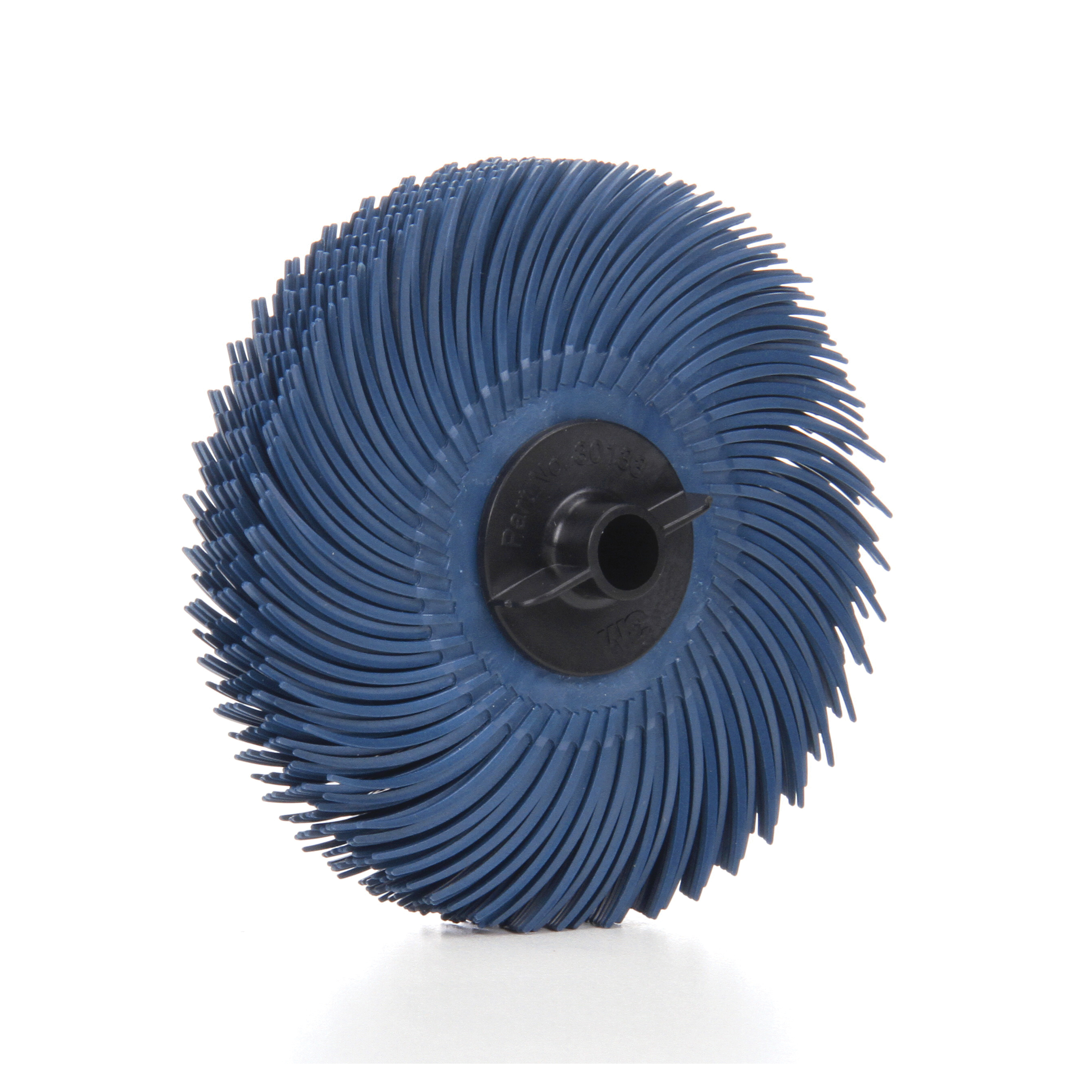 Scotch-Brite 7000028532 Bristle Disc, 3 in Dia Brush, 3/8 in Arbor Hole, 400 Grit, Super Fine Grade, Ceramic Fill - Radial Bristle Brushes