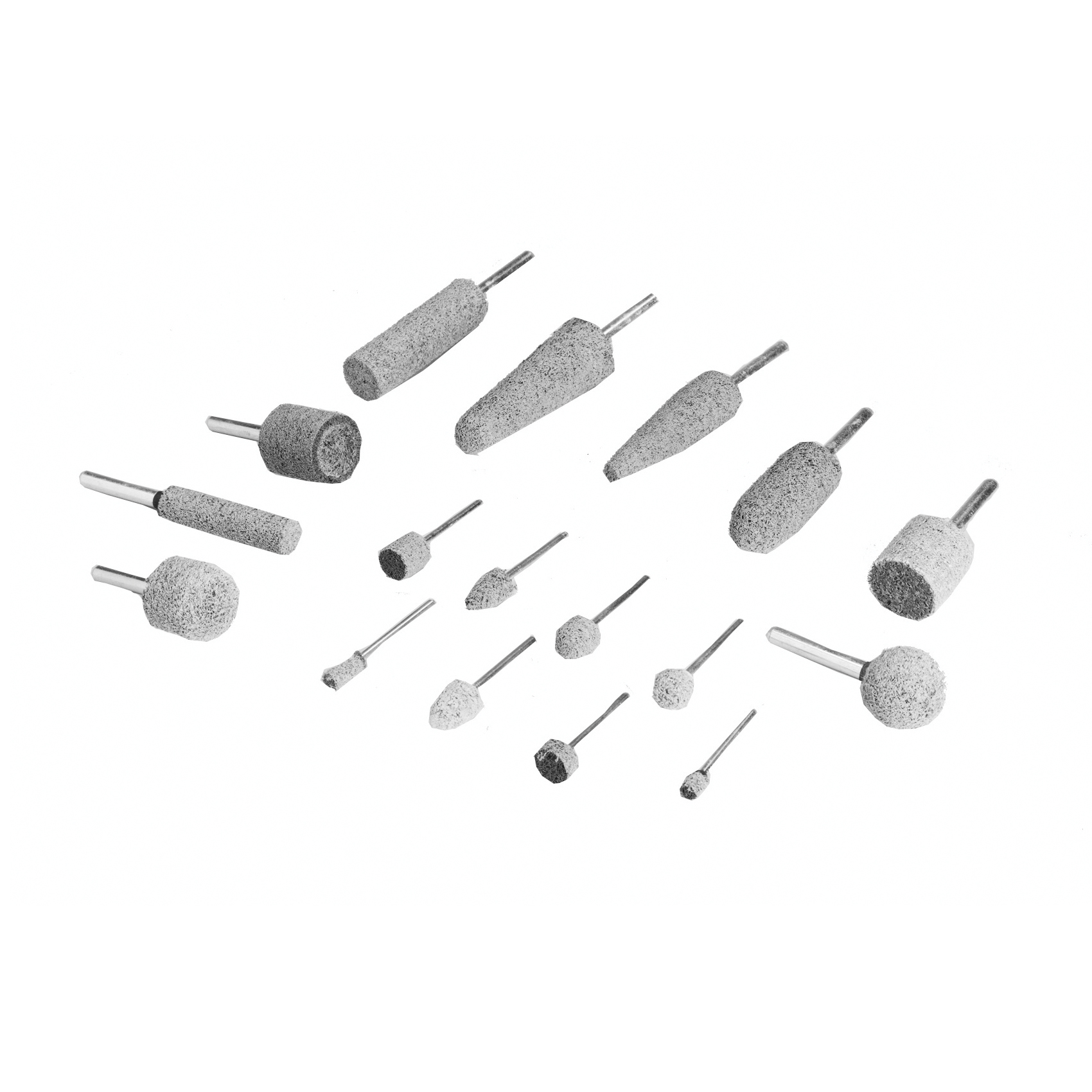 Scotch-Brite 7100068025 Unitized Mounted Point, B52 Pointed Point, 3/8 in Dia Head x 3/4 in L Head, 1/8 in Dia Shank - Mounted Points