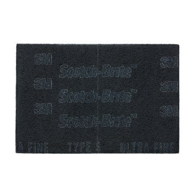 Scotch-Brite 7100023340 PRO Pad, 9 in L, 6 in W W/Dia, Ultra Fine Grade, Silicon Carbide Abrasive - Hand Pads
