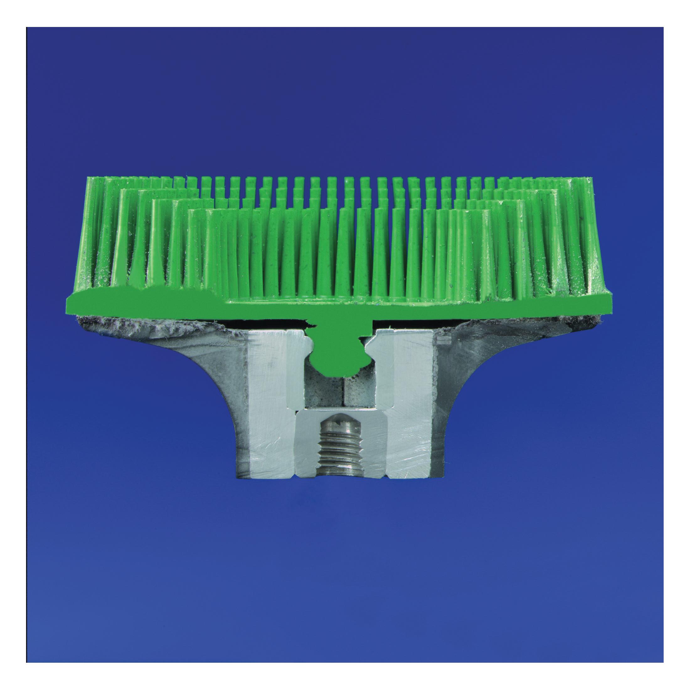 Scotch-Brite 7000000745 Quick-Change Bristle Disc, 3 in Dia Brush, 5/8 in Center Hole, Ceramic Fill - Disc Brushes