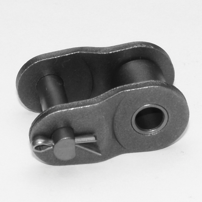 SENQCIA Inspire Series SBR 140OL Single Strand Cotter Pin Offset Link, 140 Chain, 1-3/4 in Pitch, 2.3 in OAW, 1/2 in Dia Pin, Carbon Steel - Roller, Offset & Connecting Links