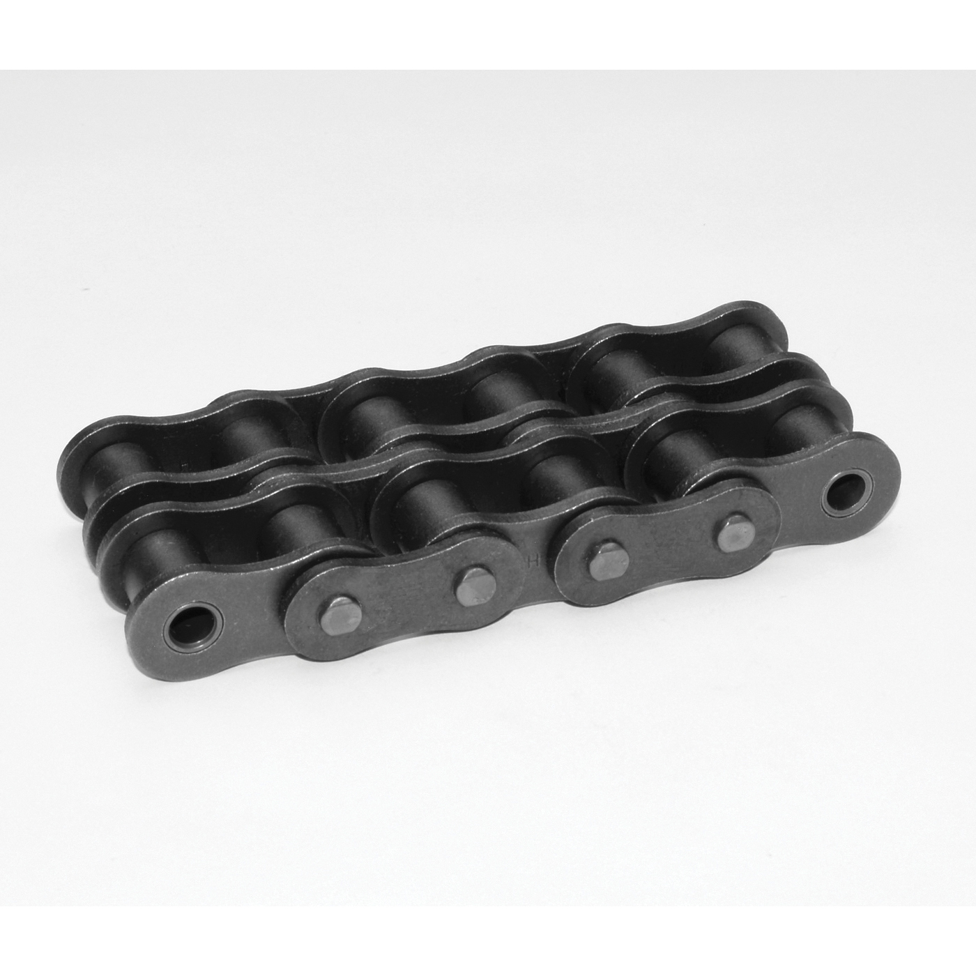 SENQCIA Inspire Series SBR 35-2RB Riveted Standard Roller Chain, 10 ft OAL, 3/8 in Pitch, 0.2 in Dia x 0.188 in W Roller, Carbon Steel - Roller Chains