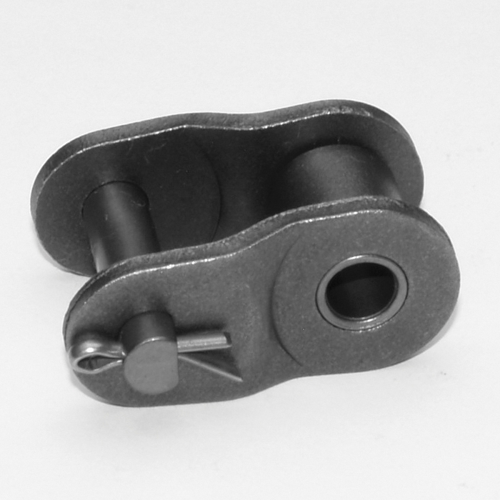 SENQCIA Hi-Max 35HMOL Single Strand Cotter Pin Offset Link, 35 Chain, 3/8 in Pitch, 0.142 in Dia Pin, Carbon Steel - Roller, Offset & Connecting Links