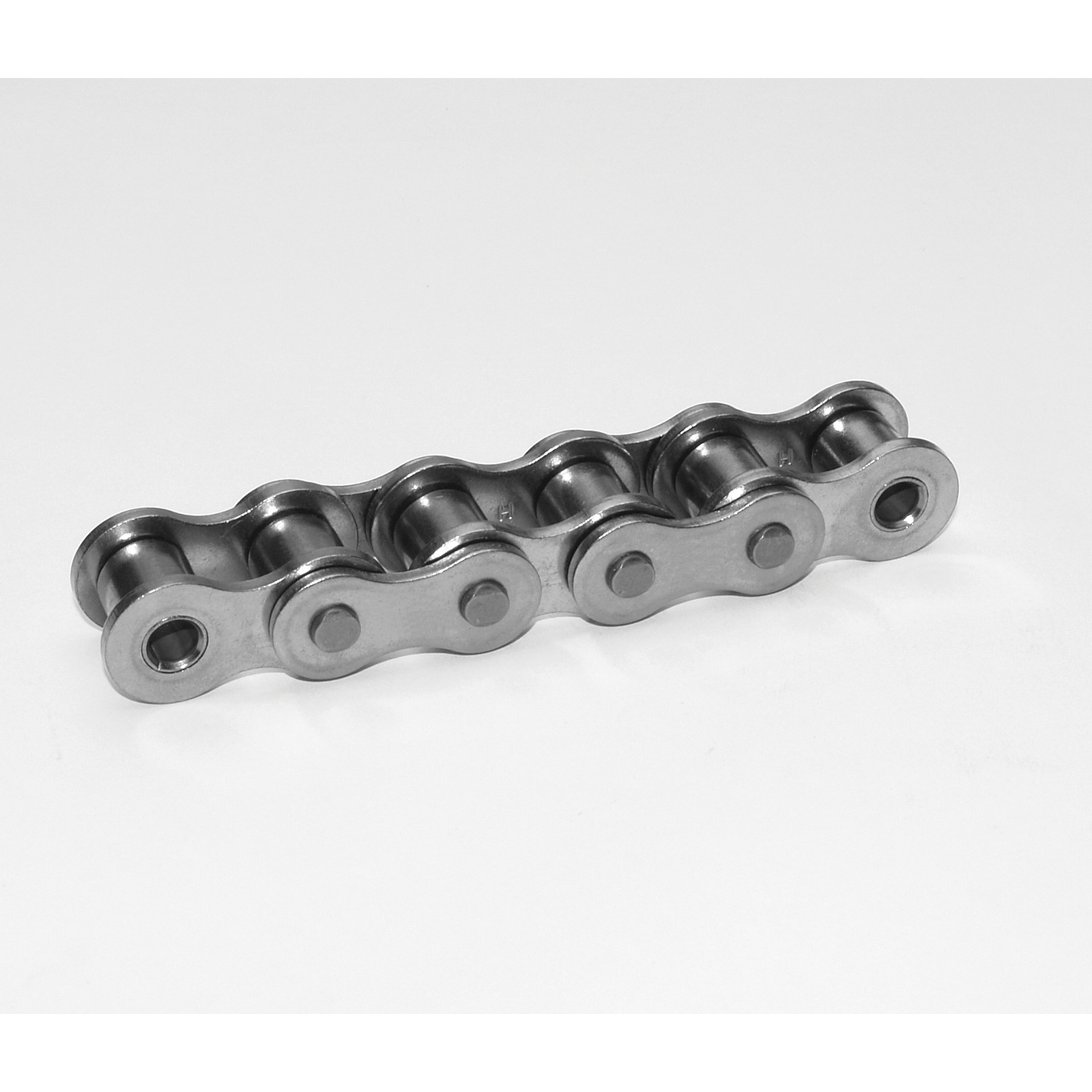 SENQCIA Hi-Max 35SSHMRB Riveted Standard Roller Chain, 10 ft OAL, 3/8 in Pitch, 0.2 in Dia x 0.188 in W Roller, 304 Stainless Steel - Roller Chains