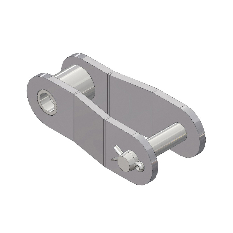 SENQCIA Hi-Max C2060HMOL Conveyor Series Double Pitch Single Strand Cotter Pin Offset Link, C2060H Chain, 1-1/2 in Pitch, 1.37 in OAW, 0.234 in Dia Pin, Carbon Steel - Roller, Offset & Connecting Links