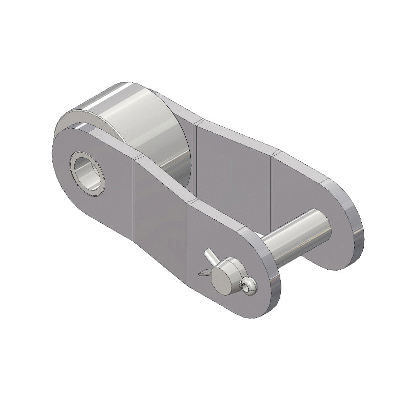 SENQCIA Inspire Series SBR C2062OL Conveyor Series Double Pitch Single Strand Cotter Pin Offset Link, C2062H Chain, 1-1/2 in Pitch, 1.22 in OAW, 0.234 in Dia Pin, Carbon Steel - Roller, Offset & Connecting Links