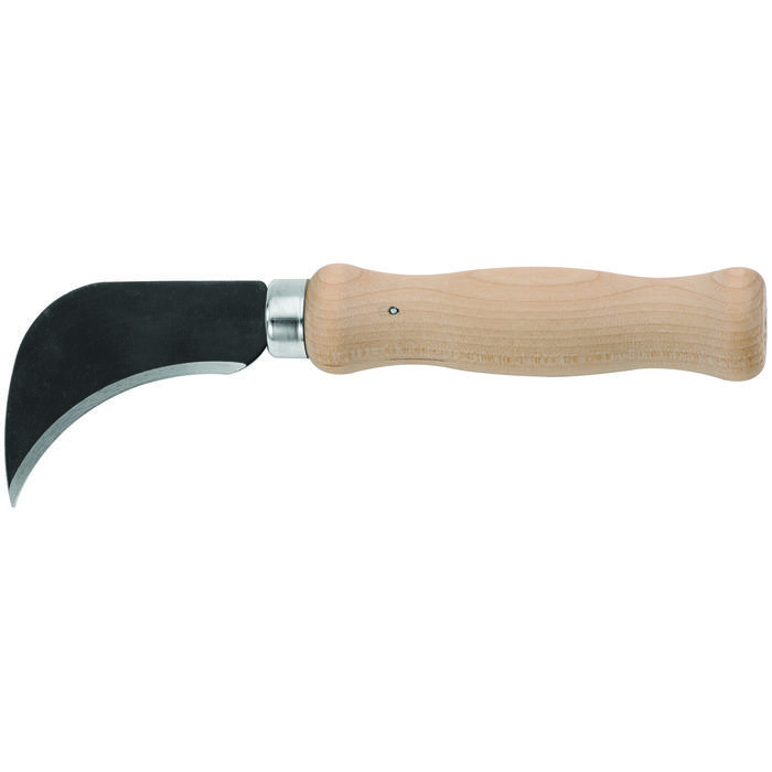 Stanley 10-509 Linoleum Flooring Knife, 3 in L Steel Blade, 1 Blade Included, 7-3/8 in OAL, Ergonomic Handle - Carpet & Linoleum Knives