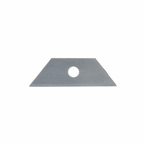 Stanley Mitey-Knife 11-031 Utility Knife Blade, Sharp Point/Straight Edge, 1-1/8 in L x 0.017 in W, Compatible With 10-039, 10-139 and 10-239 Mighty-Knife Products, 0.017 in THK, High Carbon Steel - Utility Replacement Blades