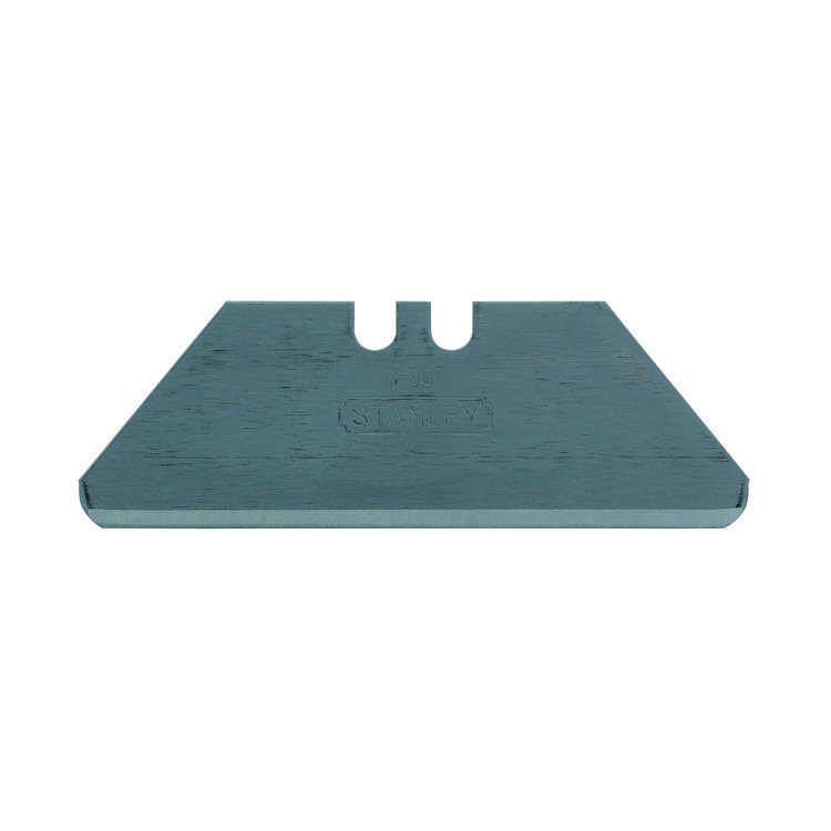 Stanley 11-988 Utility Knife Blade With Dispenser, Round Point/Straight Edge, 1-7/8 in L x 3/4 in W, 0.024 in THK, High Carbon Steel - Utility Replacement Blades