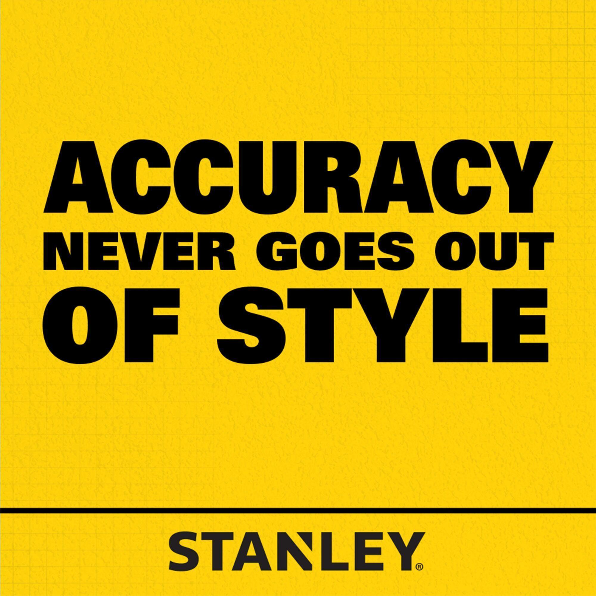 Stanley 33-430 Classic Tape Rule, 30 ft L x 1 in W Blade, Mylar Polyester Film Blade, 1/16ths Graduation - Measuring Tapes