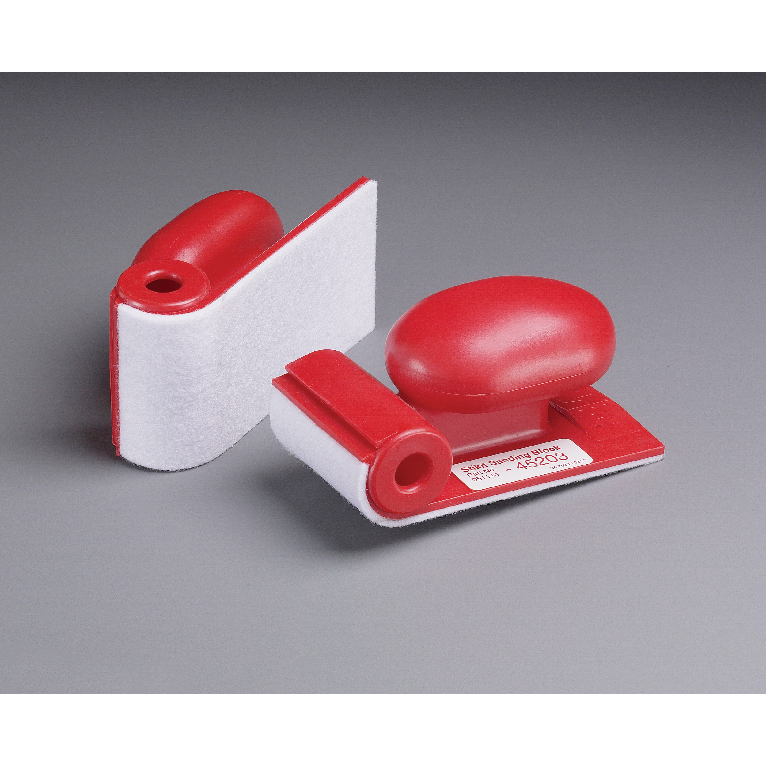 Stikit 7000028350 Firm Density Regular Sanding Block, 2-1/2 in OAW, Plastic Abrasive, PSA Attachment - Hand Sanders & Blocks