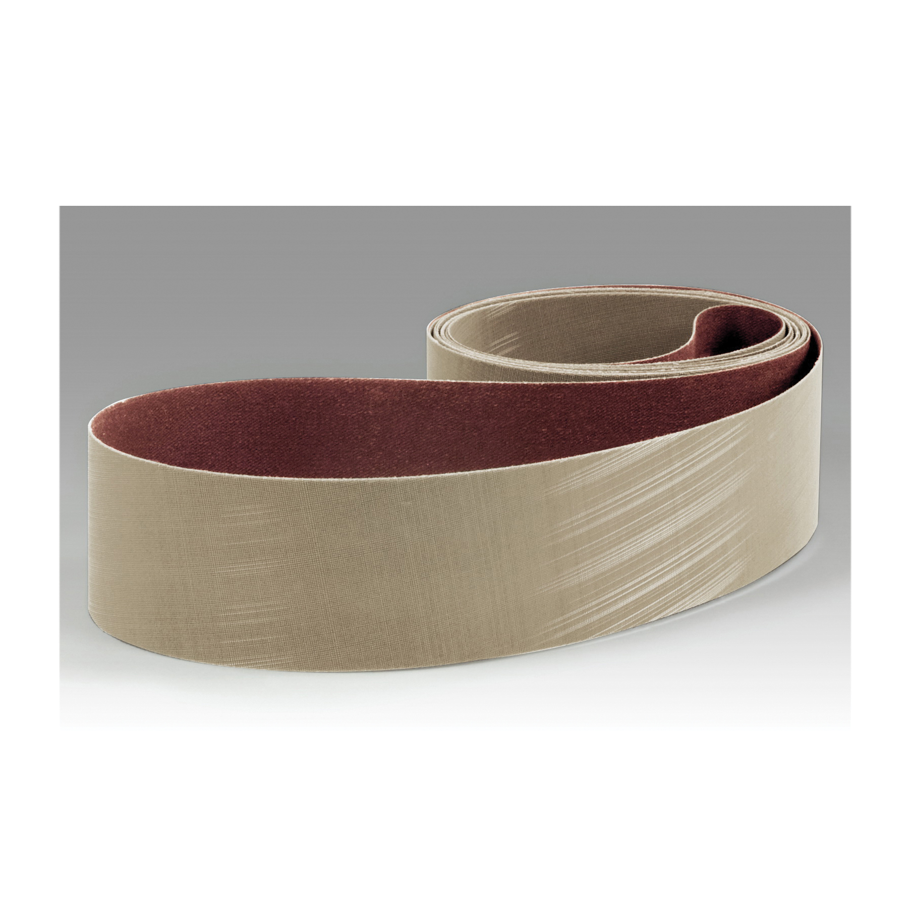 Trizact 7010364998 Fullflex Narrow Scalloped Edge Cloth Belt, 3 in W Belt x 118 in L, A30 Grit, Super Fine Grade, Rayon Backing - Coated Abrasive Belts