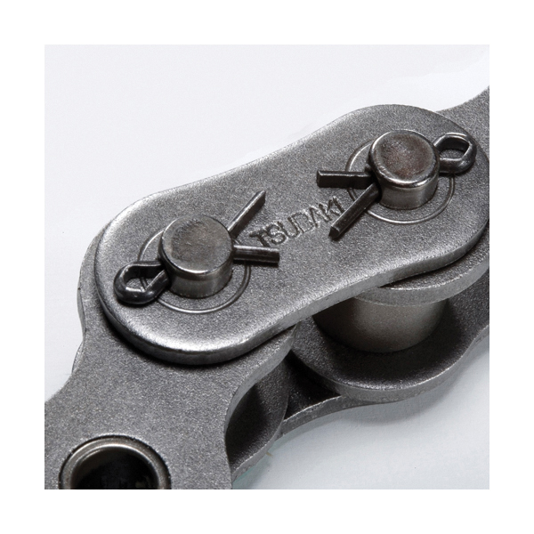 Tsubaki 80CB Energy Series Chain, 10 ft OAL, 1 in Pitch, 5/8 in Dia x 5/8 in W Roller - Roller Chains
