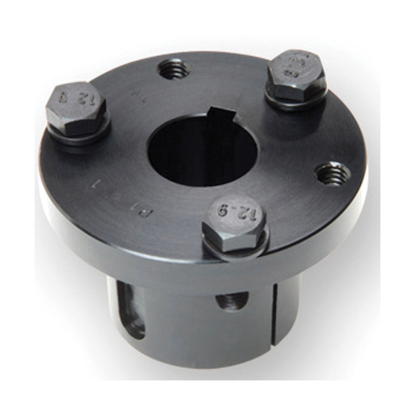 Tsubaki Q1-2F Type Q1 Split Taper Bushing, 2-3/8 in Dia Bore, 2.7657 in Small End/2.875 in Large End Dia Barrel, 4-1/8 in Dia Flange, 2-1/2 in OAL - Split Taper Bushings