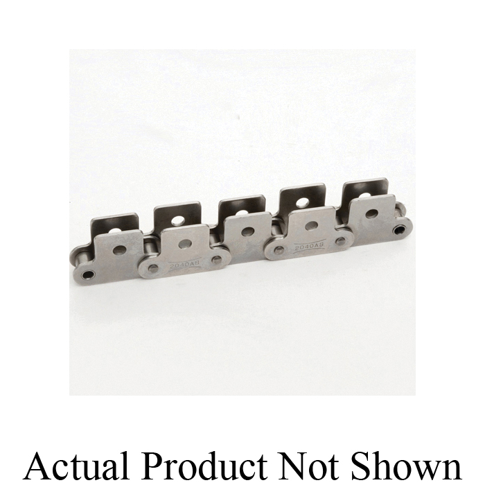 Tsubaki 40NPSK1CL AS Series Connecting Link, #40 Chain, 1/2 in Pitch, 0.717 in OAW, 0.156 in Dia Pin, Carbon Steel - Roller, Offset & Connecting Links