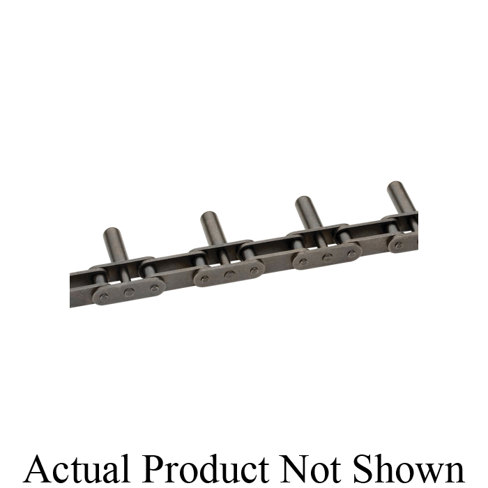 Tsubaki C2060HTWD5CL1CP Double Pitch Standard Connecting Link, C2060HTW Chain, 1-1/2 in Pitch, 1.224 in OAW, 0.235 in Dia Pin, Carbon Steel - Conveyor Chain Links