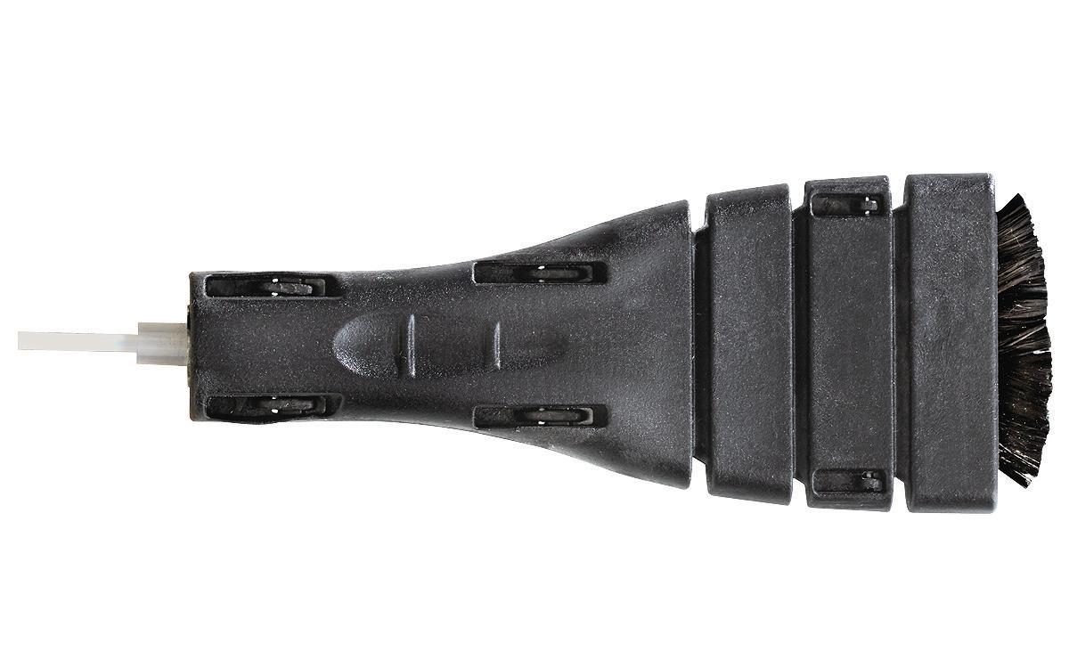 Walter Surface Technologies 54B155 Brush With Removable Rings, For Use With SURFOX 305 Cleaning System, Carbon Fiber - Weld Cleaning System Accessories