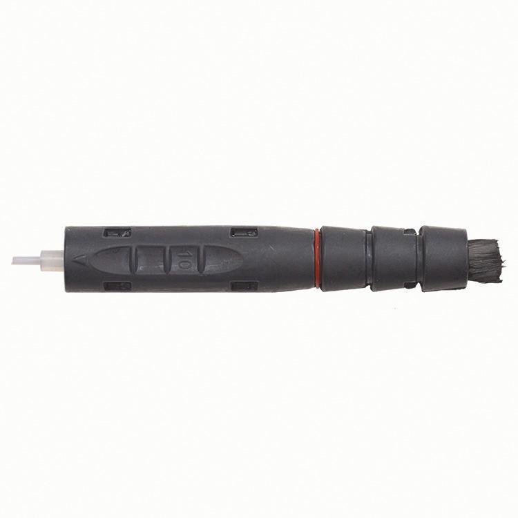 Walter Surface Technologies 54B156 Brush With Removable Rings, For Use With SURFOX 305 Cleaning System, Carbon Fiber - Weld Cleaning System Accessories