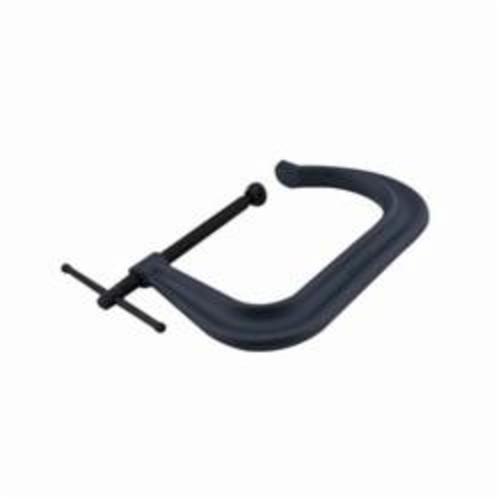 Wilton WL9-14375 4400 Series Extra Deep Square Throat Regular Duty C-Clamp, 5 in D Throat, 0 to 6 in Clamping, 3/4 in Screw - C-Clamps
