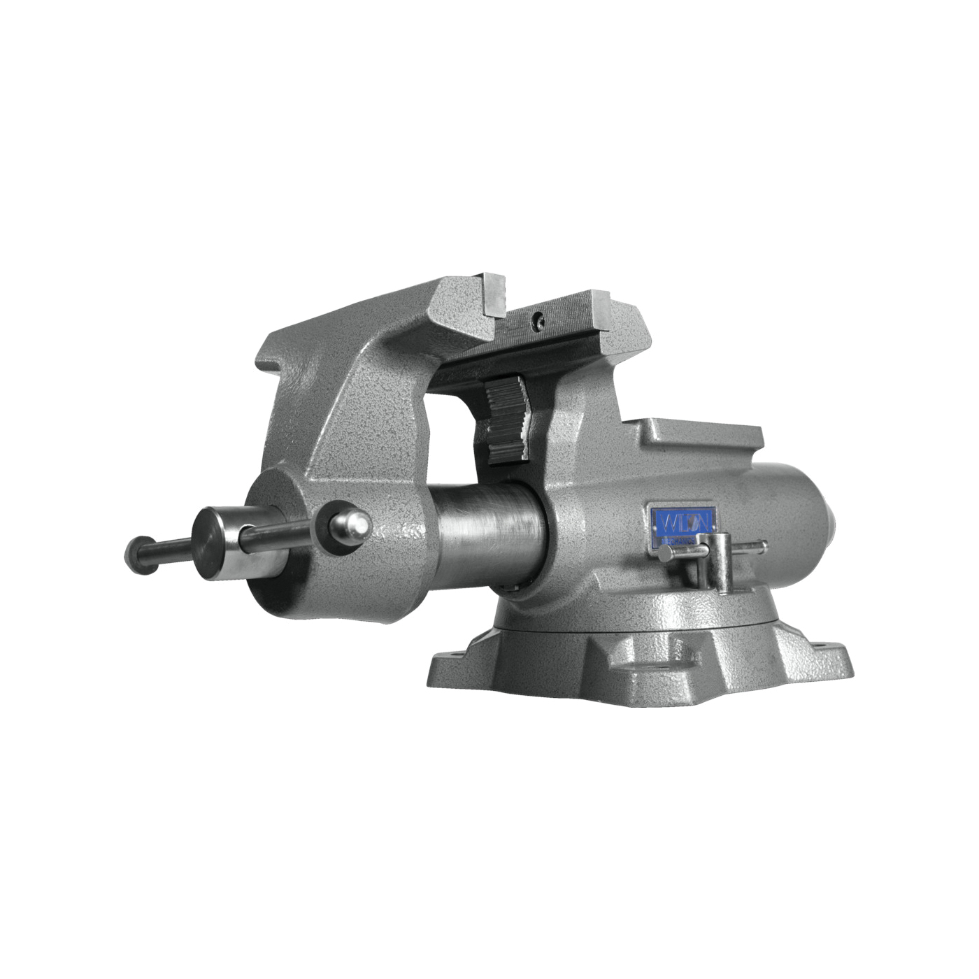 Wilton WL9-28813 Mechanics Pro Vise, Moveable Jaw, 8-1/2 in Jaw Opening, 8 in W Ductile Iron Jaw, 4-1/2 in D Throat - Bench Vises