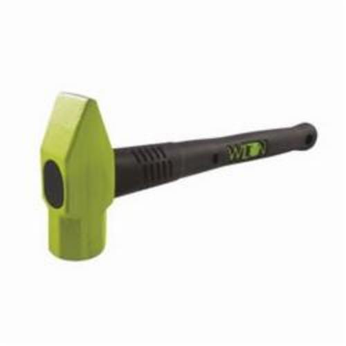 Wilton B.A.S.H WL9-30216 Cross Pein Hammer, 18 in OAL, 2 lb Drop Forged Steel Head, Vulcanized Rubber Handle - Ball Pein Hammers