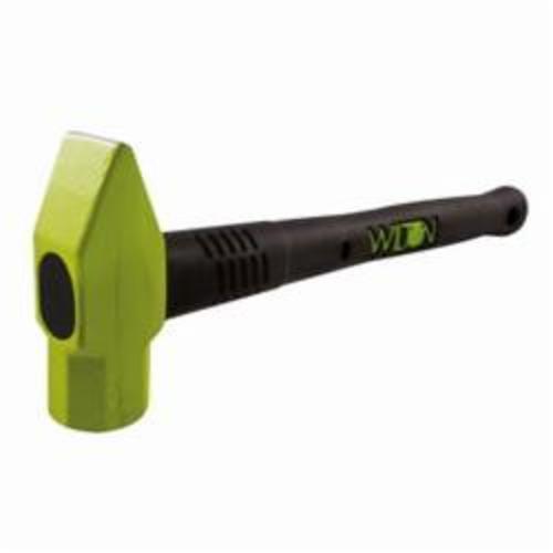 Wilton B.A.S.H WL9-30316 Cross Pein Hammer, 18 in OAL, 3 lb Drop Forged Steel Head, Vulcanized Rubber Handle - Ball Pein Hammers