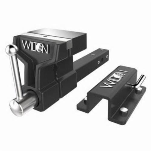 Wilton WL9-10010 Lightweight All-Terrain Vise, 21-1/2 in L 8-1/2 in H, 5-7/5 in Jaw Opening, 1 ton Capacity, Ductile Iron - Specialty Vises & Components