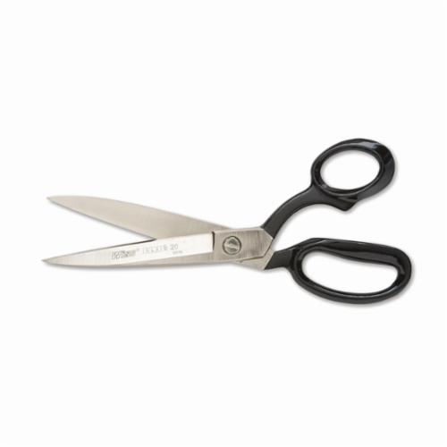 CrescentW20 Heavy Duty Industrial Shear, 4-3/4 in L of Cut, 10-3/8 in OAL, Sharp Tip, High Carbon Steel Blade, Steel Handle - Scissors & Shears