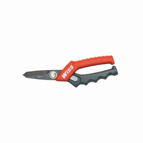 CrescentW7T Utility Scissor, 1-3/4 in L of Cut, 7 in OAL, Sharp Tip, Stainless Steel Blade - Scissors & Shears
